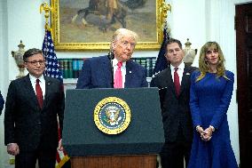 Trump Makes an Announcement About Trump Accounts - Washington, DC