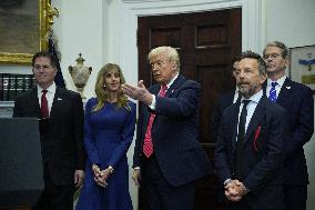 Trump Makes an Announcement About Trump Accounts - Washington, DC