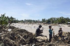 Flash floods in Indonesia