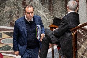 Debate On The 2026 Social Security Budget Bill At National Assembly - Paris