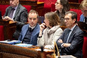 Debate On The 2026 Social Security Budget Bill At National Assembly - Paris