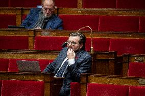 Debate On The 2026 Social Security Budget Bill At National Assembly - Paris