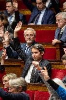 Debate On The 2026 Social Security Budget Bill At National Assembly - Paris