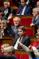 Debate On The 2026 Social Security Budget Bill At National Assembly - Paris