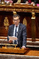 Debate On The 2026 Social Security Budget Bill At National Assembly - Paris
