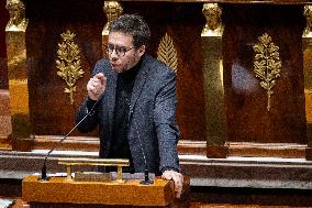 Debate On The 2026 Social Security Budget Bill At National Assembly - Paris