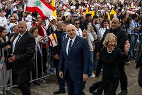 Pope Leo XIV Leads A Holy Mass at Beirut's Waterfront - Lebanon