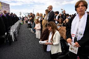 Pope Leo XIV Leads A Holy Mass at Beirut's Waterfront - Lebanon