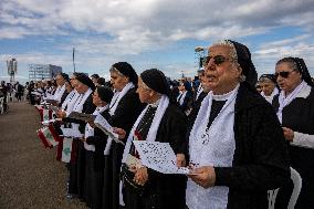 Pope Leo XIV Leads A Holy Mass at Beirut's Waterfront - Lebanon