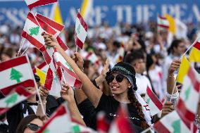 Pope Leo XIV Leads A Holy Mass at Beirut's Waterfront - Lebanon