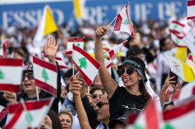 Pope Leo XIV Leads A Holy Mass at Beirut's Waterfront - Lebanon