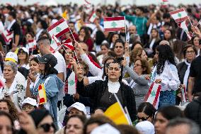 Pope Leo XIV Leads A Holy Mass at Beirut's Waterfront - Lebanon