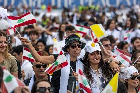 Pope Leo XIV Leads A Holy Mass at Beirut's Waterfront - Lebanon