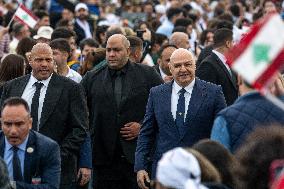 Pope Leo XIV Leads A Holy Mass at Beirut's Waterfront - Lebanon