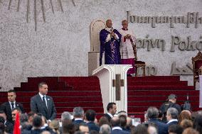 Pope Leo XIV Leads A Holy Mass at Beirut's Waterfront - Lebanon