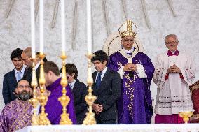 Pope Leo XIV Leads A Holy Mass at Beirut's Waterfront - Lebanon