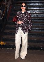 Celebs at The Chanel Metiers D Art Show 2026 - NYC