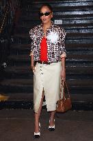 Celebs at The Chanel Metiers D Art Show 2026 - NYC