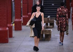 Vittoria Ceretti On The Catwalk Chanel - NYC