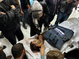 Gaza Journalist Killed In Drone Strike