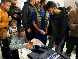 Gaza Journalist Killed In Drone Strike