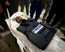 Gaza Journalist Killed In Drone Strike