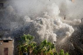 Nablus Home Destroyed In Israeli Raid - West Bank