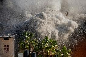 Nablus Home Destroyed In Israeli Raid - West Bank