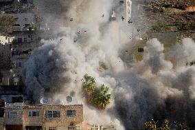 Nablus Home Destroyed In Israeli Raid - West Bank