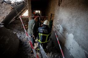 Nablus Home Destroyed In Israeli Raid - West Bank