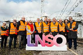 Visit of the LGV Toulouse - Bordeaux Site - Saint-Jory