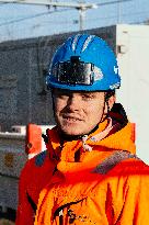 Visit of the LGV Toulouse - Bordeaux Site - Saint-Jory