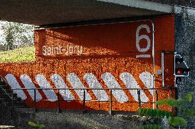 Visit of the LGV Toulouse - Bordeaux Site - Saint-Jory