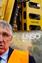 Visit of the LGV Toulouse - Bordeaux Site - Saint-Jory