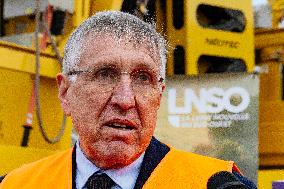 Visit of the LGV Toulouse - Bordeaux Site - Saint-Jory