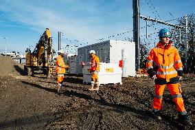 Visit of the LGV Toulouse - Bordeaux Site - Saint-Jory