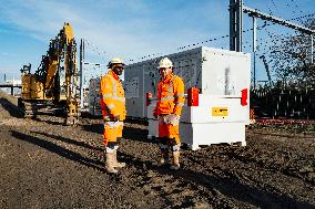 Visit of the LGV Toulouse - Bordeaux Site - Saint-Jory