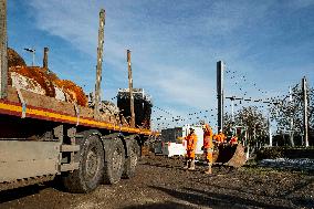 Visit of the LGV Toulouse - Bordeaux Site - Saint-Jory