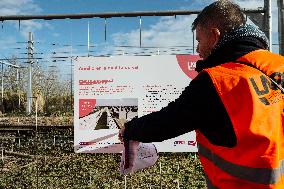 Visit of the LGV Toulouse - Bordeaux Site - Saint-Jory