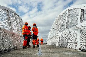 Visit of the LGV Toulouse - Bordeaux Site - Saint-Jory