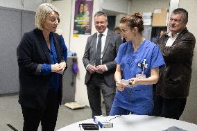 Stephanie Rist visits the Institute of Myology - Paris