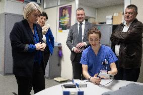 Stephanie Rist visits the Institute of Myology - Paris