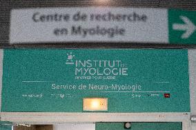 Stephanie Rist visits the Institute of Myology - Paris