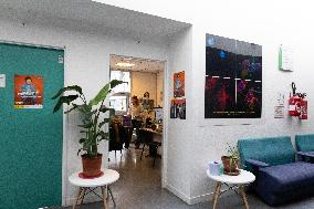 Stephanie Rist visits the Institute of Myology - Paris