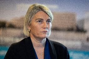 Stephanie Rist visits the Institute of Myology - Paris