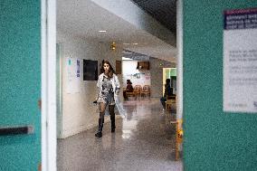 Stephanie Rist visits the Institute of Myology - Paris