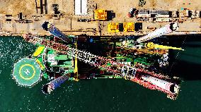 Haixi Bay Ship and Marine Industry Base in Qingdao