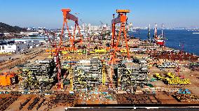 Haixi Bay Ship and Marine Industry Base in Qingdao