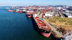 Haixi Bay Ship and Marine Industry Base in Qingdao