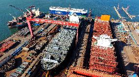 Haixi Bay Ship and Marine Industry Base in Qingdao